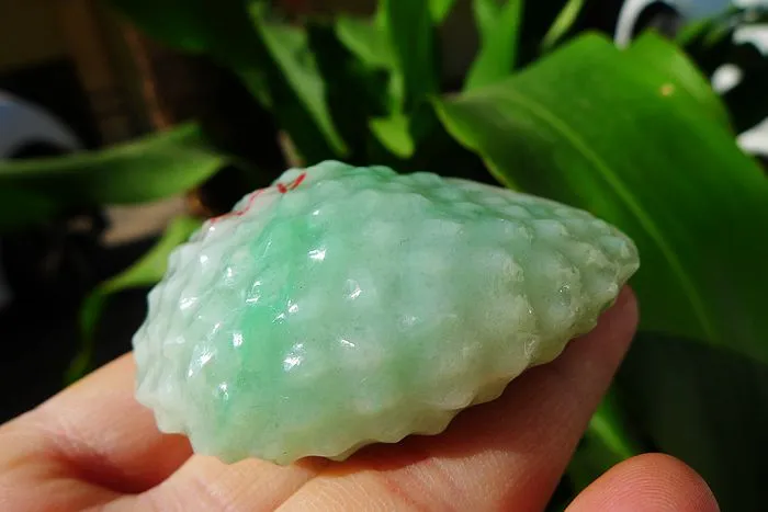 Natural Jade Rough Jadeite Raw (77g,5.8X3.7X2.5cm)