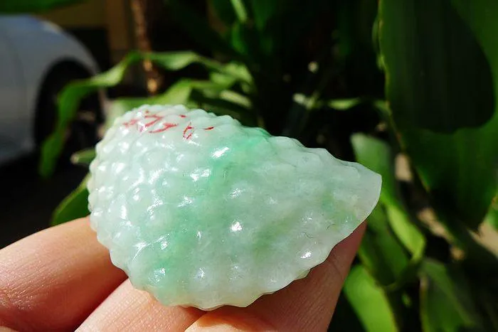 Natural Jade Rough Jadeite Raw (77g,5.8X3.7X2.5cm)