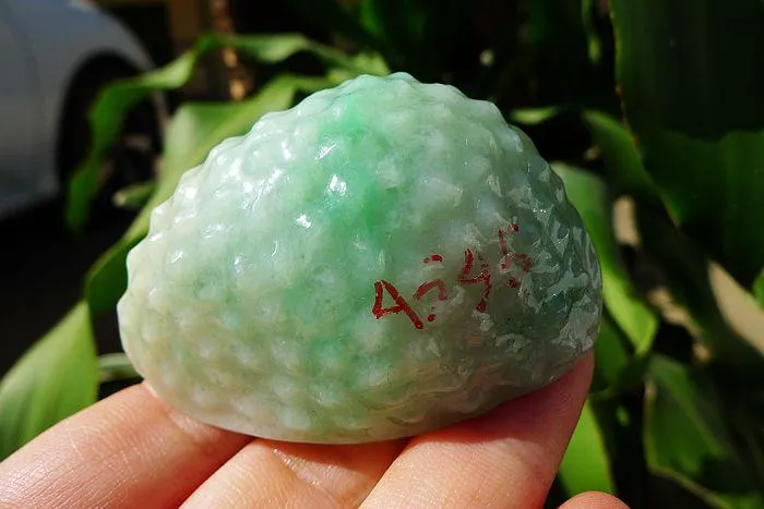 Natural Jade Rough Jadeite Raw (77g,5.8X3.7X2.5cm)