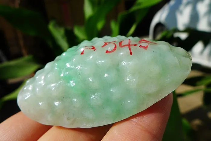 Natural Jade Rough Jadeite Raw (77g,5.8X3.7X2.5cm)