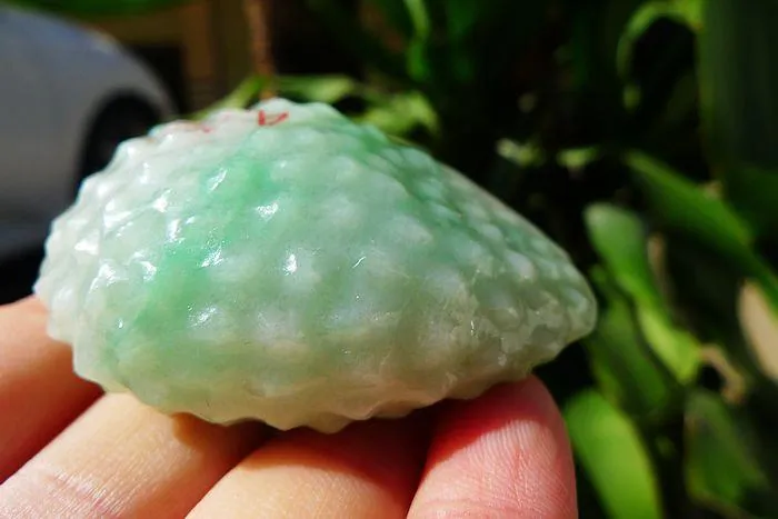 Natural Jade Rough Jadeite Raw (77g,5.8X3.7X2.5cm)
