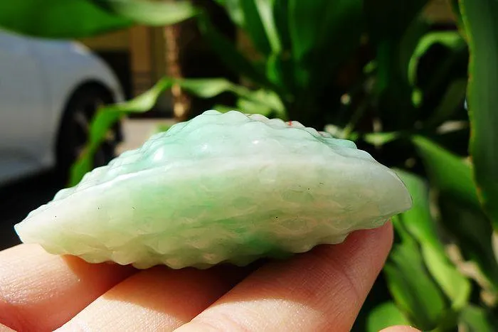 Natural Jade Rough Jadeite Raw (77g,5.8X3.7X2.5cm)