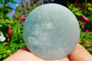 Natural Jade Rough Jadeite Raw (91g,4.8X1.45cm)
