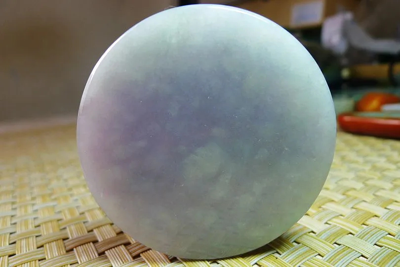 Natural Jade Rough Jadeite Raw (95g,5.7X5.7X1.1cm)