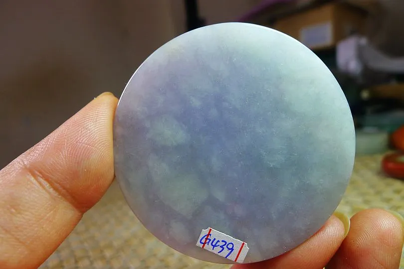Natural Jade Rough Jadeite Raw (95g,5.7X5.7X1.1cm)
