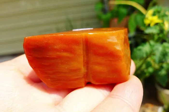 Natural Jade Rough Jadeite Raw (95g,6.7X3.2X2.5cm)