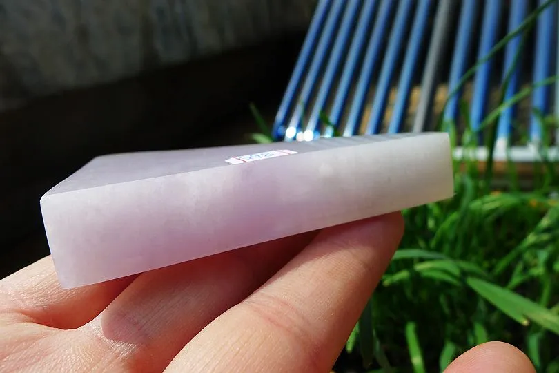 Natural Jade Rough Jadeite Raw (95g,7.7X4.8X1.4cm)