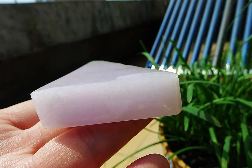 Natural Jade Rough Jadeite Raw (95g,7.7X4.8X1.4cm)
