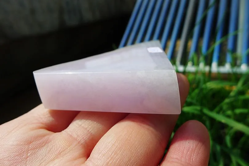 Natural Jade Rough Jadeite Raw (95g,7.7X4.8X1.4cm)