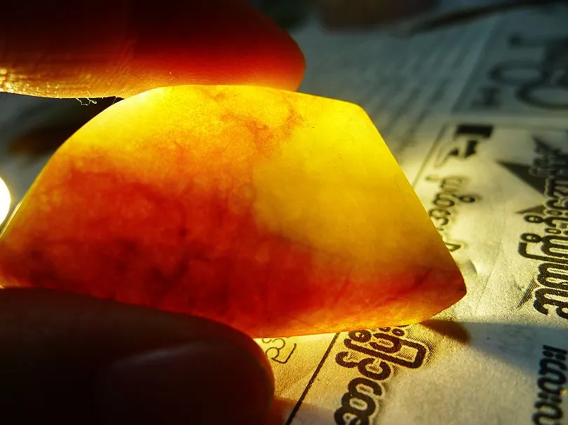 Natural Jade Rough Jadeite Raw S-83g