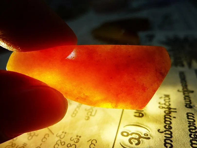 Natural Jade Rough Jadeite Raw S-83g