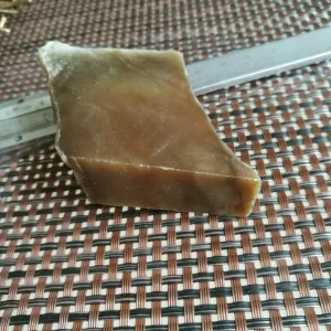 Natural Kunlun Jade Rough Nephrite Raw (126g, 4.5X4X2cm)
