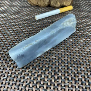 Natural Kunlun Jade Rough Nephrite Raw (146g,10.6X2.4X2.0cm)
