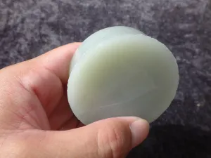Natural Kunlun Jade Rough Nephrite Raw (151g, 5.4X5.4X2cm)