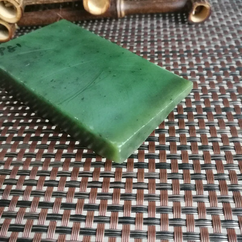 Natural Kunlun Jade Rough Nephrite Raw (187g,8.3X4.7X2.3cm)
