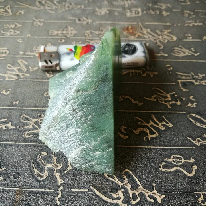 Natural Kunlun Jade Rough Nephrite Raw (200g, 6.5X5.5X3.5cm)