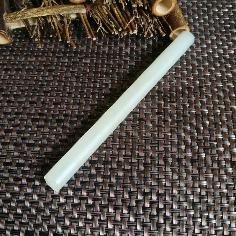 Natural Kunlun Jade Rough Nephrite Raw (43g,14X1.2cm)