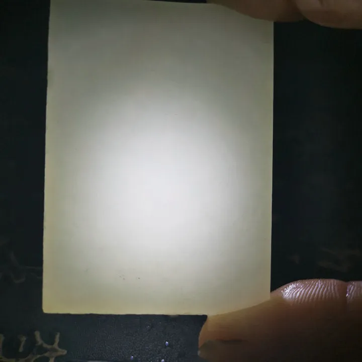 Natural Kunlun Jade Rough Nephrite Raw (45g, 6X4.2X0.6cm)