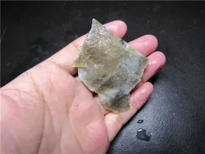 Natural Kunlun Jade Rough Nephrite Raw (53.37g, 55X49X10mm)