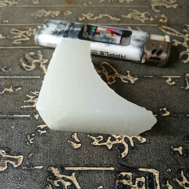 Natural Kunlun Jade Rough Nephrite Raw (60g, 4.5X4.5X1.8cm)