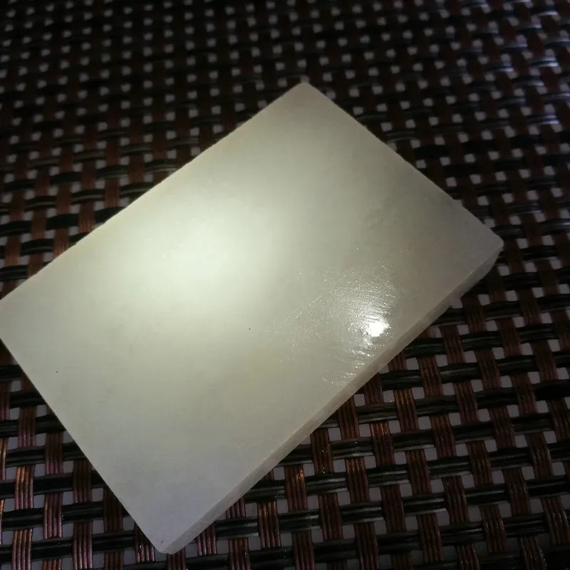 Natural Kunlun Jade Rough Nephrite Raw (64g, 5.9X4X0.9cm)