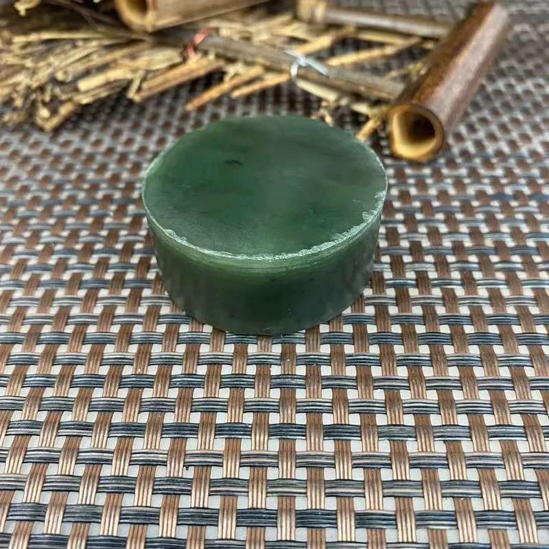 Natural Kunlun Jade Rough Nephrite Raw (76g,4.1X1.8cm)