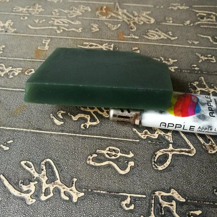 Natural Kunlun Jade Rough Nephrite Raw (85g, 6.5X4.5X1cm)