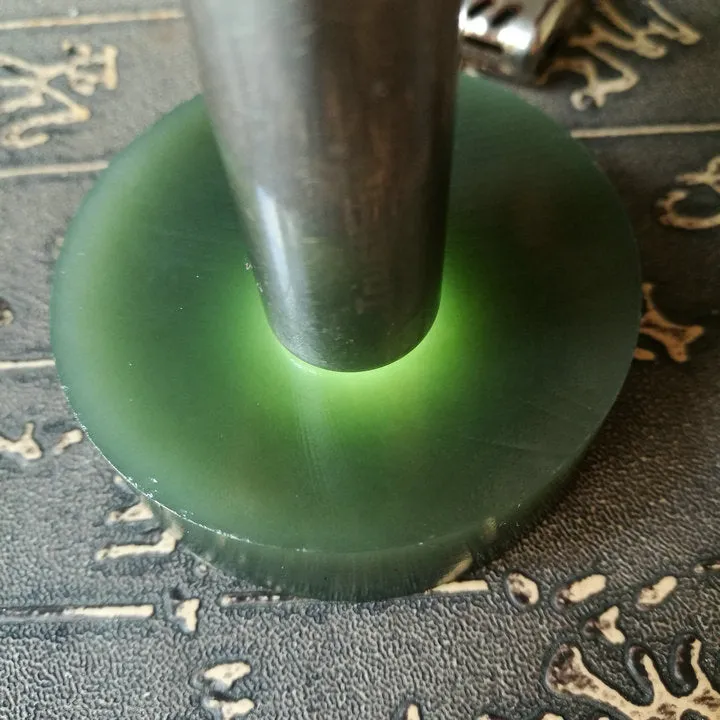 Natural Kunlun Jade Rough Nephrite Raw (99g, 5.1X5.1X1.6cm)