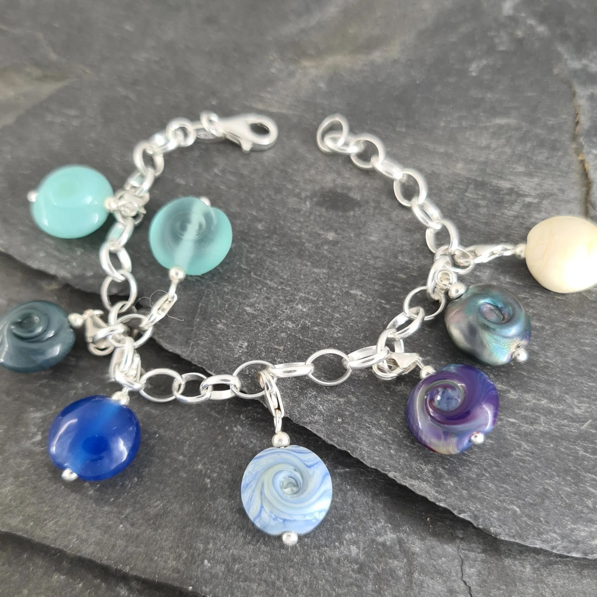 Noviomagus Collection - Melissa Pebble Clip on Charms