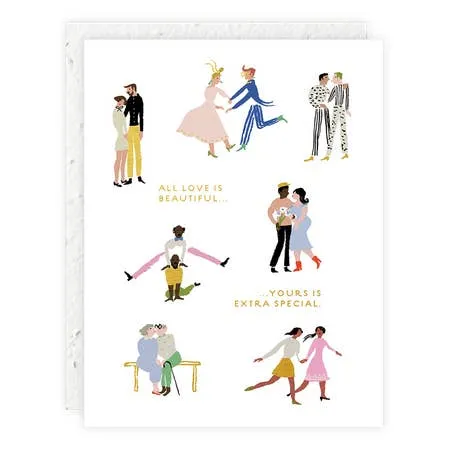 " All Love Is Beautiful " Card