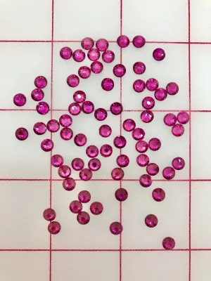 Rhinestones - 20ss Hot Fix Premium Machine-Cut Fuchsia 1/2 Gross Packs