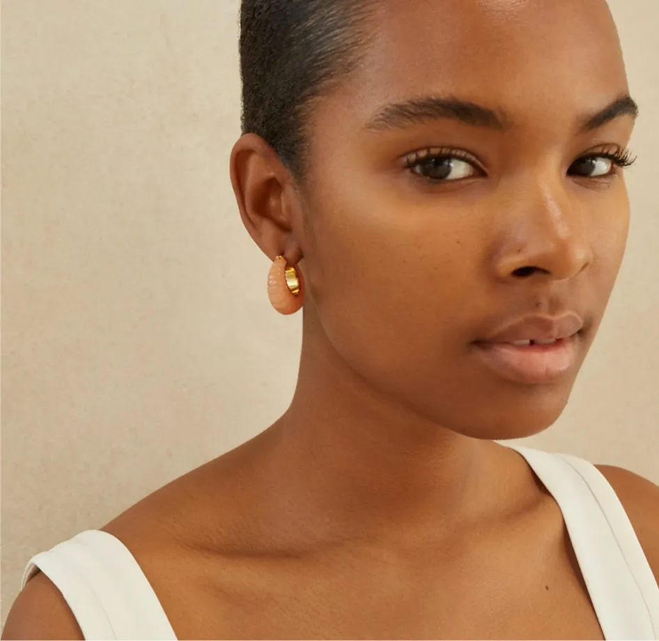 Scalloped Hoops