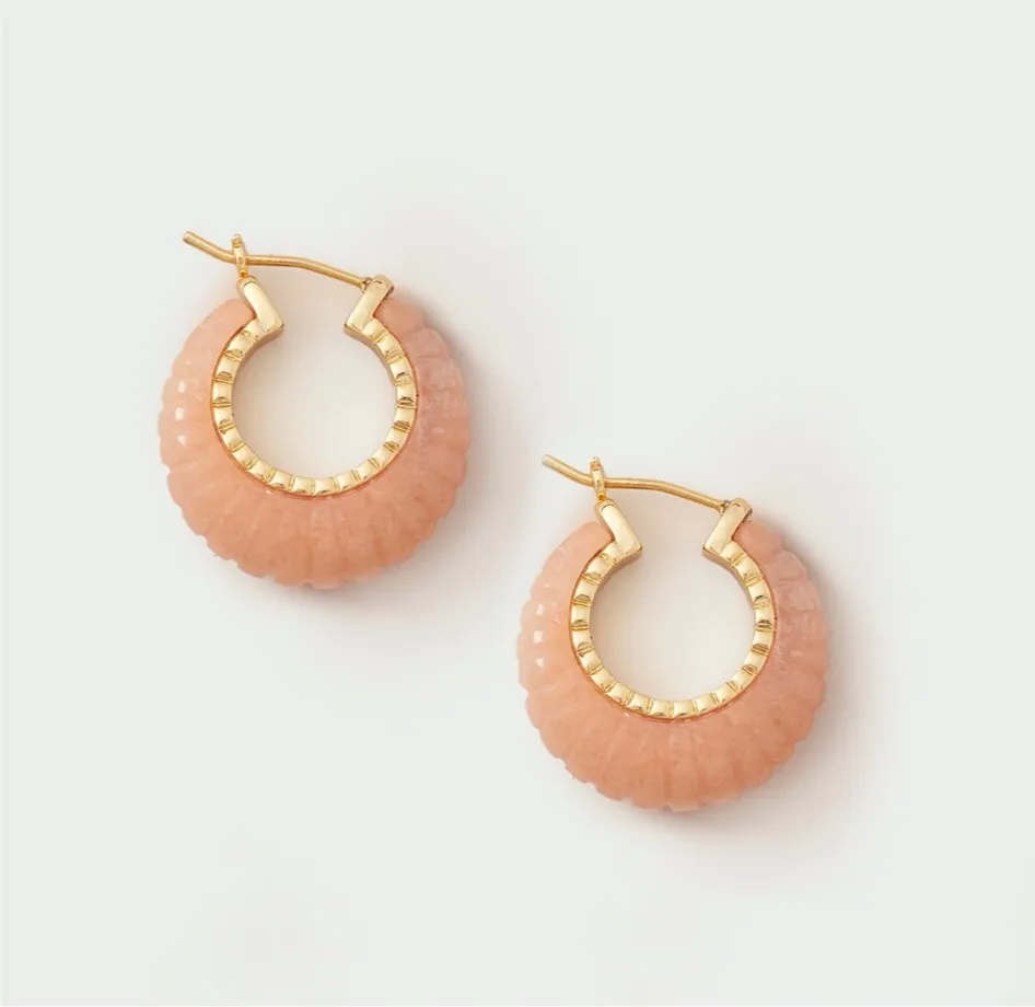 Scalloped Hoops