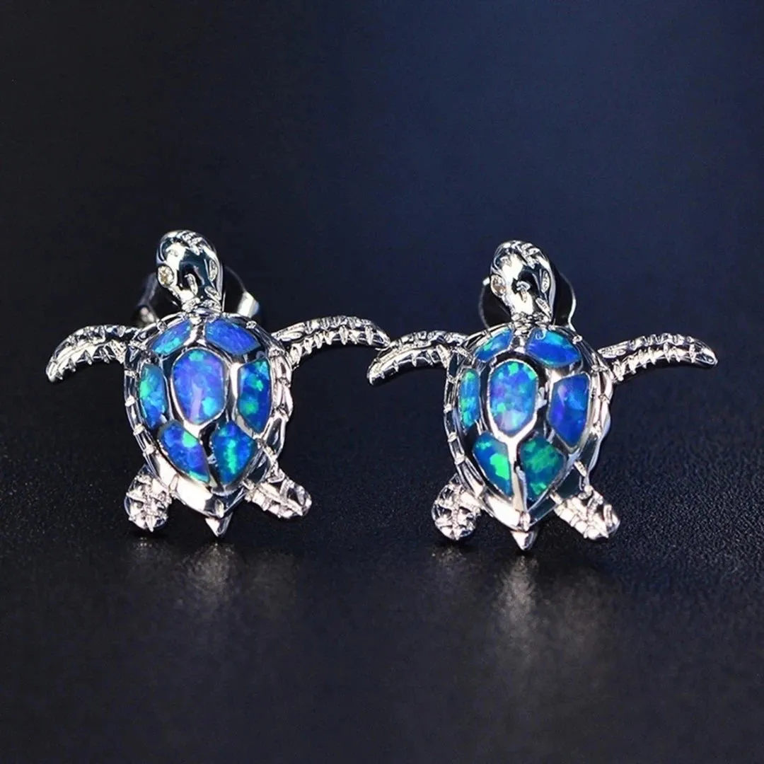 Sea Turtle Stud Earrings