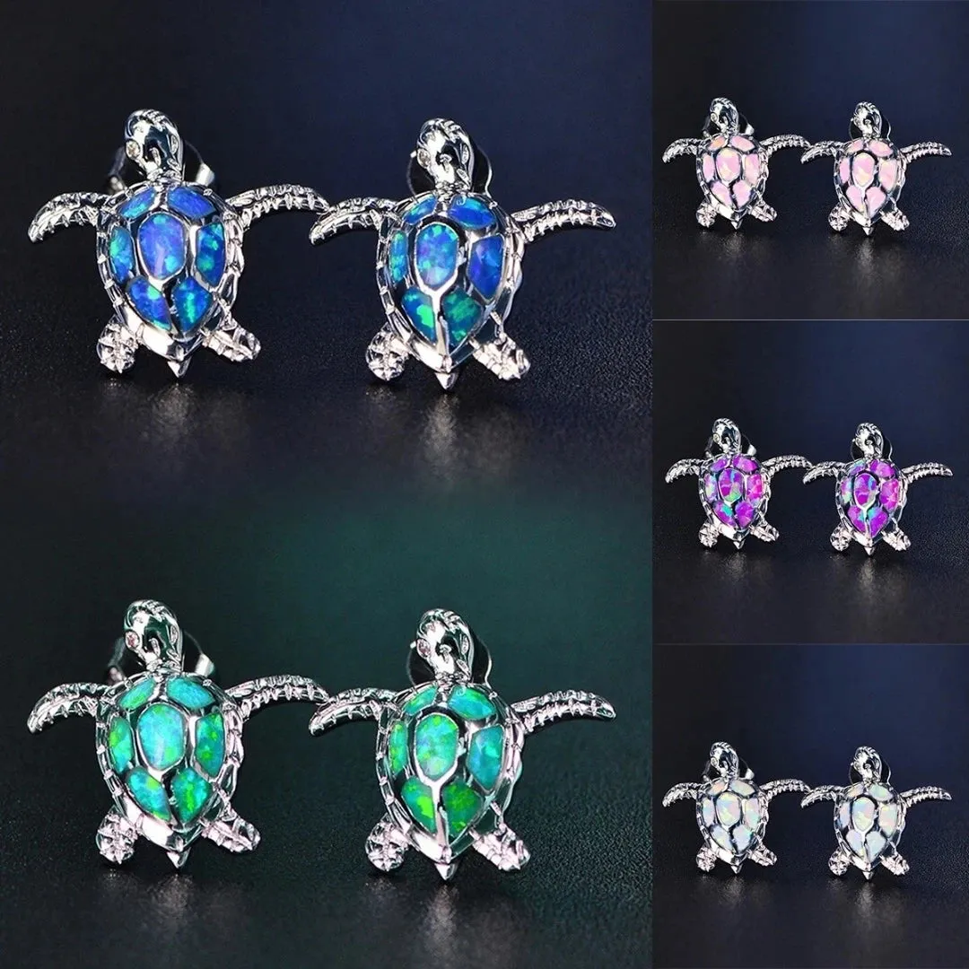 Sea Turtle Stud Earrings