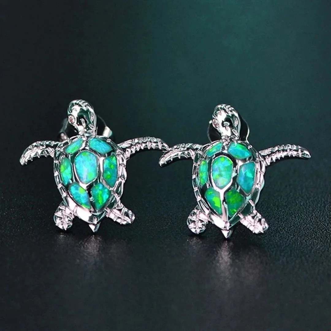 Sea Turtle Stud Earrings