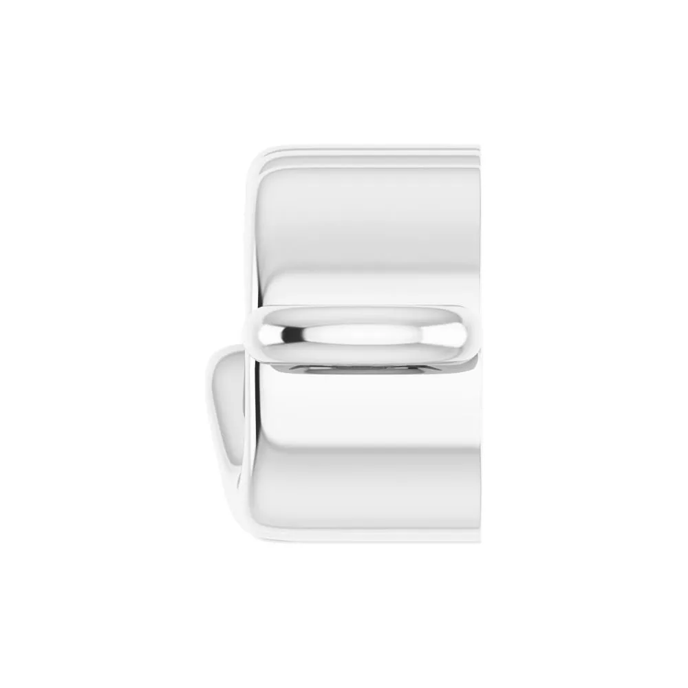 Silver Permanent Bracelet 'Mrs' Link 2002070:108:S