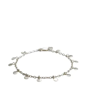 Sterling Silver Medium Disc Bracelet