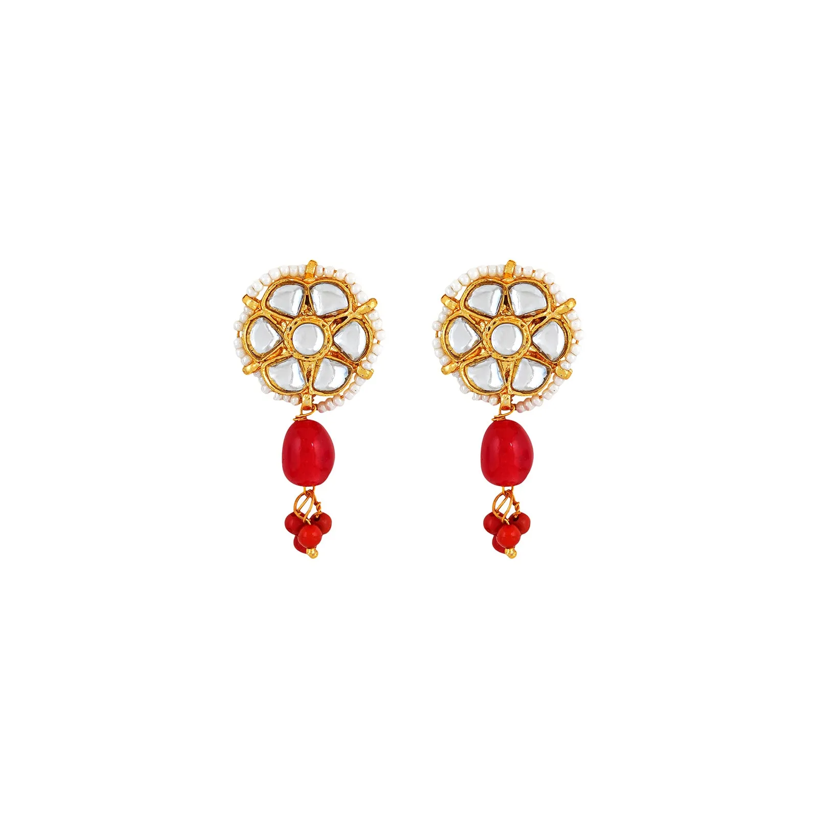 Teejh Akruti Pink Necklace Set