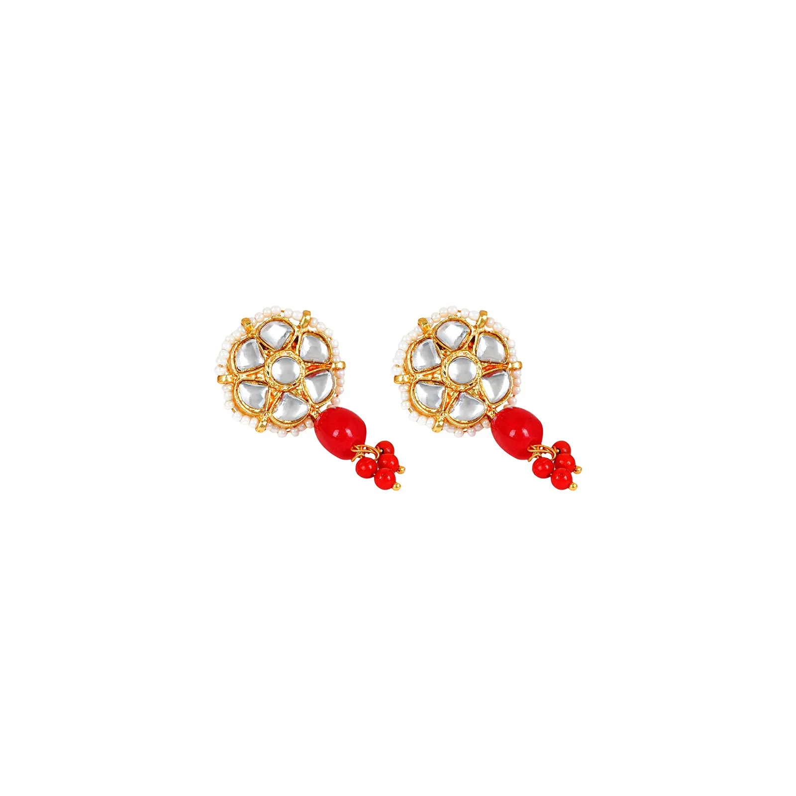 Teejh Akruti Pink Necklace Set