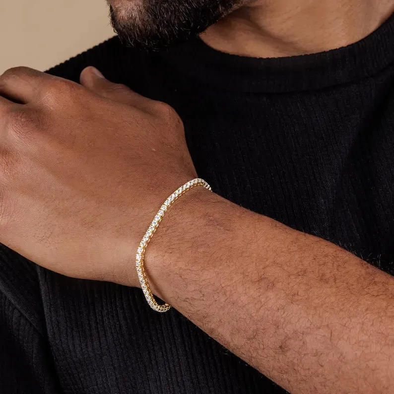 Tennis Bracelet For Men