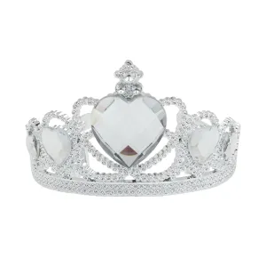 Tiara Silver   Clear Stone