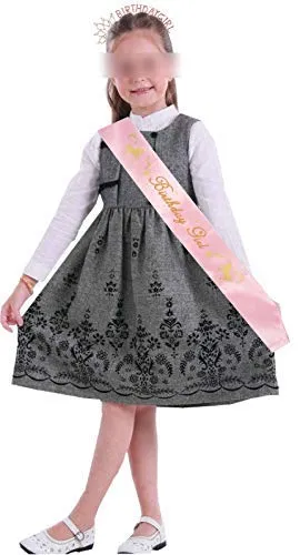 Unicorn Birthday Girl Sash and Headband/Tiara | Unicorn Birthday Party Supplies | Unicorn