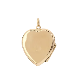Vintage Golden Valley Locket Heart Charm