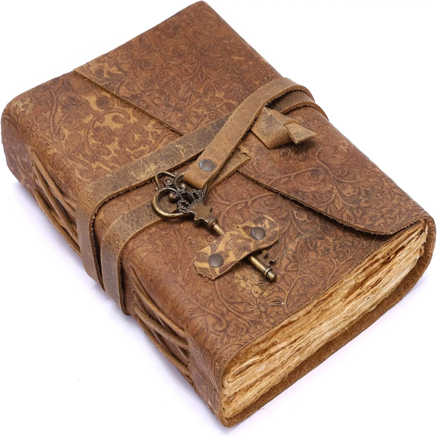 Vintage Handmade Rustic Leather Diaries (Rough Leather)