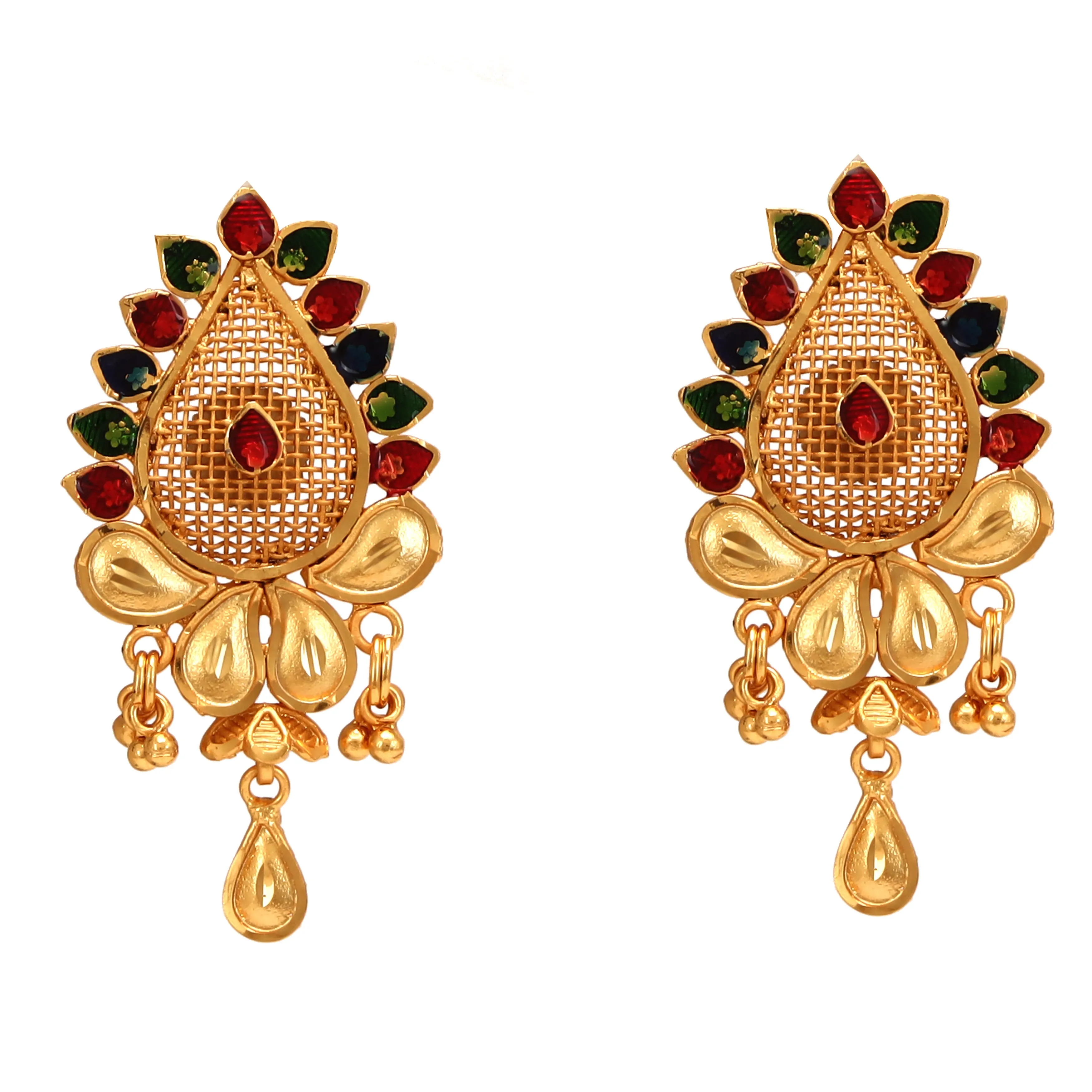 Vrinda - Mayur Chain Locket set