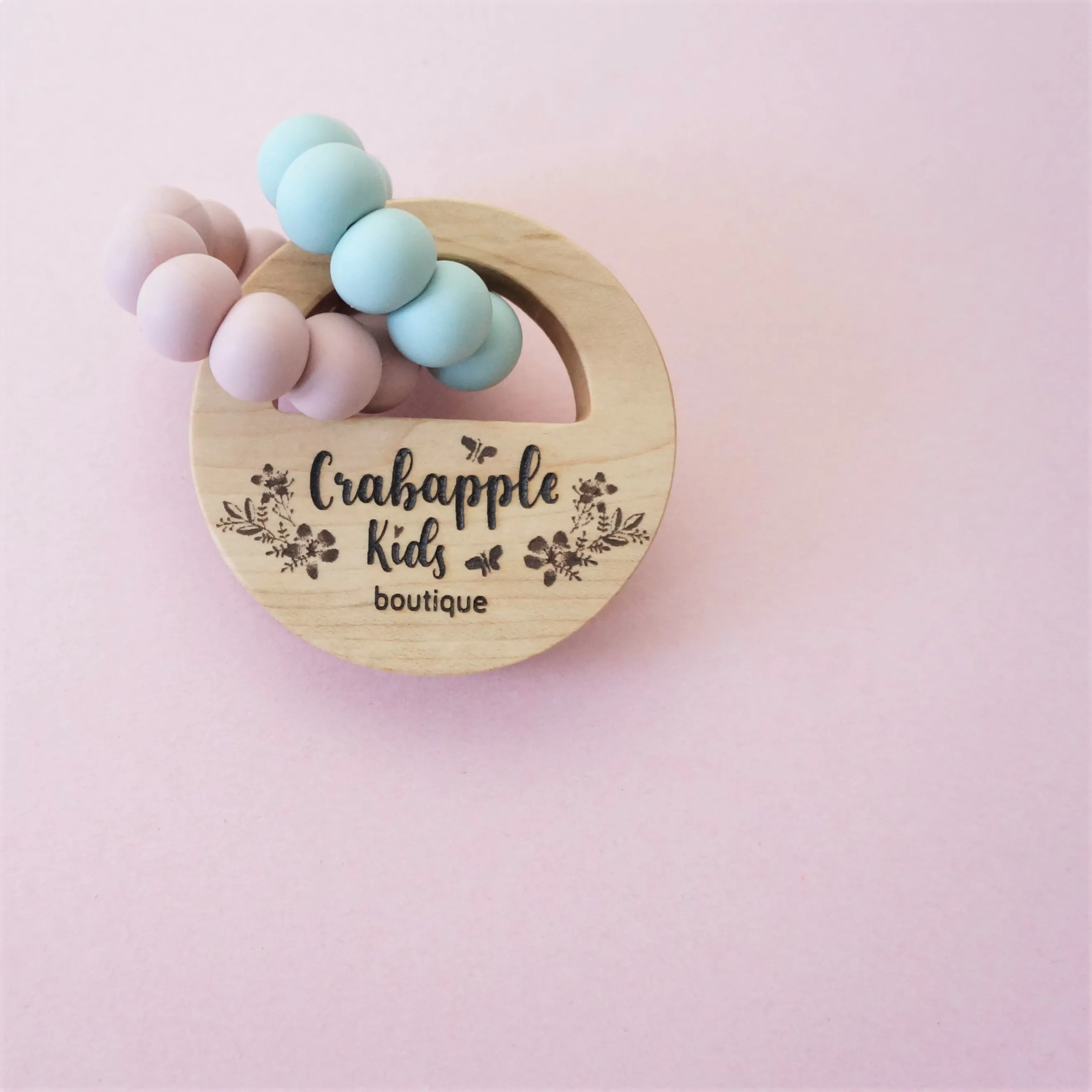 WHOLESALE Locket Teether with Saying