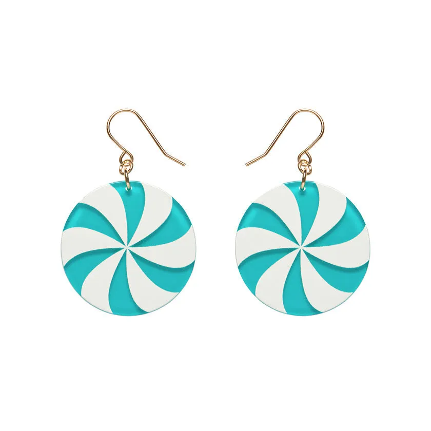 Wonka Essentials Lollies Dangle Earrings - Green