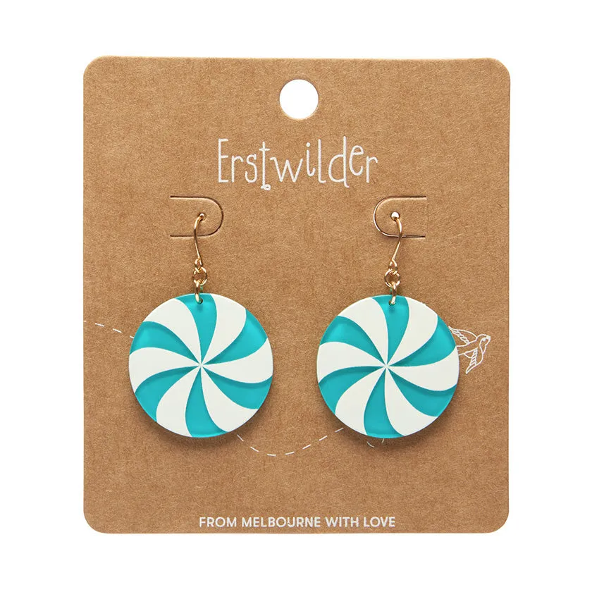 Wonka Essentials Lollies Dangle Earrings - Green